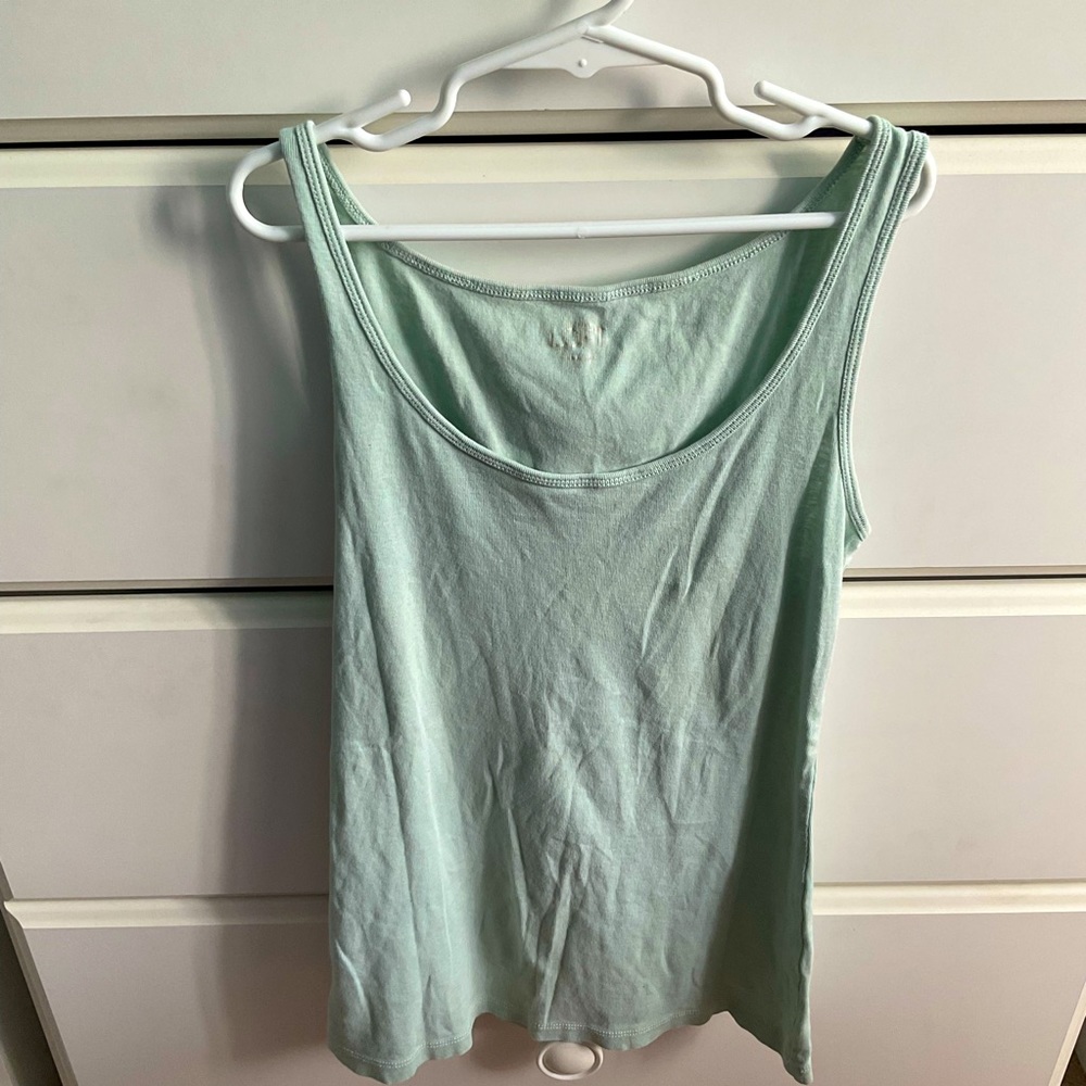 💸Loft Seafoam Green Tank Top Size S